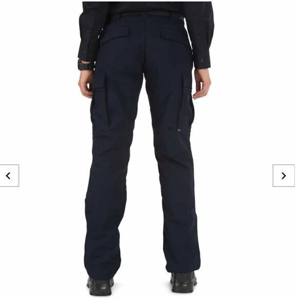 5.11 Tactical Womens TDU Dark Navy Cargo Ripstop Pants-Size 8 - Picture 4 of 11